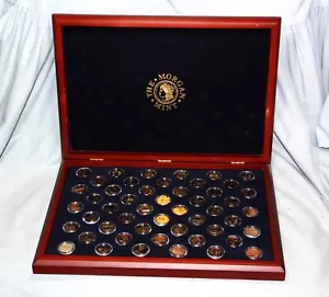 The MORGAN MINT 24kt Gold Plated State Set - COMPLETE with COA and extras - Picture 1 of 9