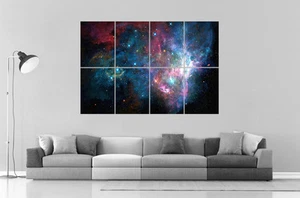 GALAXIE ESPACE GALAXY Wall Art Poster Grand format A0 Large Print - Imagen 1 de 1