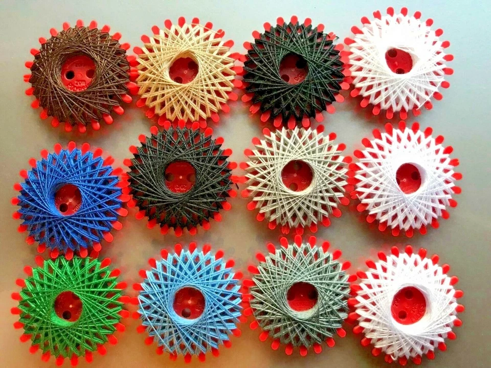 12 x Sternzwirn 20m = 240m BUNT gem. Zwirn Garn Nähgarn ALZE nähen Faden Nähfade - Bild 1 von 1