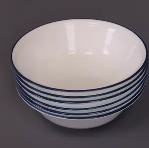 Corelle Livingware Ocean Blues 18 Ounce Soup/Cereal Bowl (Set of 6) - Picture 1 of 5