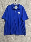 Indianapolis Colts Mens Shirt 3XL Polo Tommy Bahama Blue Football C￼asual Adult