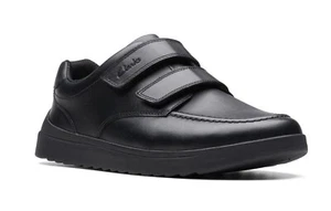 *OFERTA* ZAPATOS DE SUJECIÓN CON CINTA RASGADORA NEGROS ESTILO GOL CLARKS NIÑOS - Imagen 1 de 8