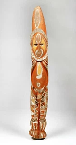 Yam Ancestor Figure Totem Pole Papua New Guinea with Provenance - Picture 1 of 10