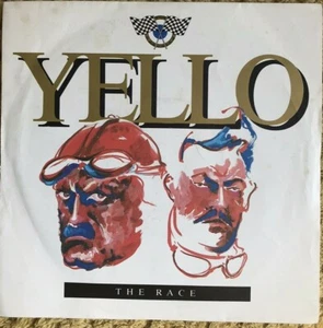 Yello The Race 7" Vinyl. Gold. Free UK Post. - Picture 1 of 6