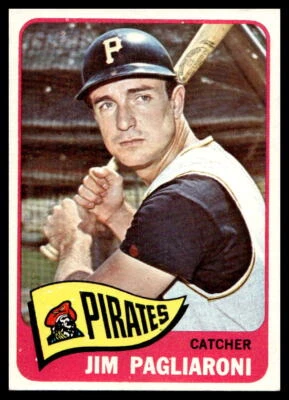 1965 Topps #265 Jim Pagliaroni Pittsburgh Pirates NM-MT Crisp!! - Image 1 of 2