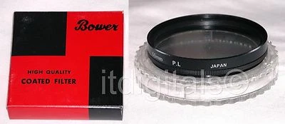 Bower 55mm PL Polarizer Polarizing Polar Lens Filter Made in Japan High Quality  - Image 1 of 2