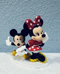 Mickey Mouse and Minnie Mouse Toy Cake Topper 3" x 3.25" Deco Pac - Picture 1 of 6
