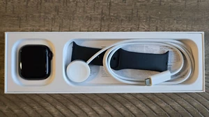 Apple Watch Series 9 41mm Aluminum Case Sport Band Midnight S/M GPS + Cellular - Picture 1 of 3