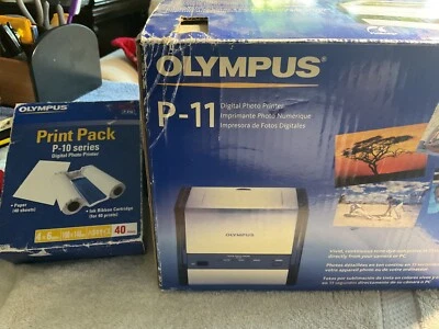 Mint Olympus Camedia P-11 Digital Photo Thermal Printer - Image 1 of 4