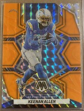 Keenan Allen 2022 Panini Mosaic #103 Orange Reactive Prizm