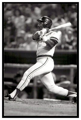 Postal de béisbol vintage de los Tigres de Detroit de Chet Lemon (1985) PCDT Foto 1 de 2