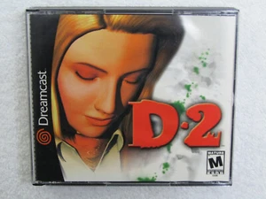Auténtico arte de portada solamente/con estuche D2 Sega Dreamcast - Imagen 1 de 11