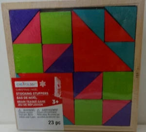Creatology Brainteaser 23 Stck. Holzpuzzle 5" x 5", auch 21 und 45 Teile - Bild 1 von 5