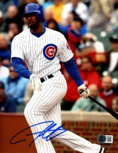 Derrek Lee Signed Chicago Cubs 8x10 Photo Beckett Witness BAS COA #2 - Picture 1 of 1