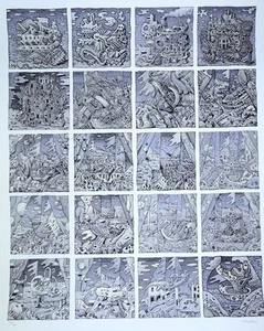 Póster impreso variante metálica David Welker The Sentient Factory - Imagen 1 de 5