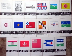 THE FLAG BULLETIN - Seventeen (17) Issues from 1994-1999 - Picture 1 of 4