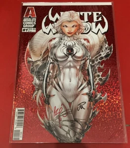 WHITE WIDOW 1 RED FOIL EDITION 2nd PRINT SIGNED 2x Benny Powell & Jenna Powell - Bild 1 von 6