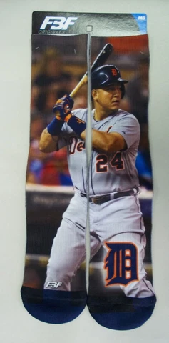 Detroit Tigers Men's Socks Medium Size 5 to 10 Miguel Cabrera Cover