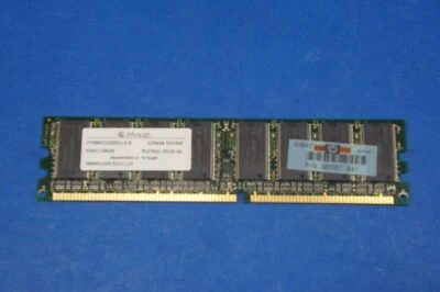 Infineon 256MB DDR Ram Memory HYS64D32300GU-6-B PC2700U-25330-AO 333, CL2.5 - Image 1 of 4