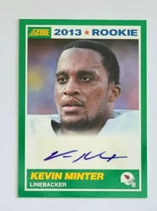 2013 Score Kevin Minter LSU Arizona Cardinals - Auto - Picture 1 of 1