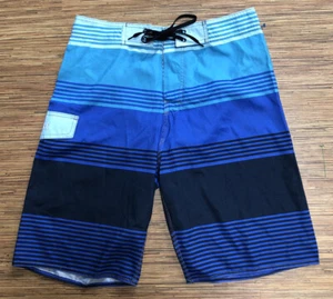 NEW Nonwe Men's 32 Sportwear Quick Dry Board Shorts Trunks Lining Gradient Blues - Picture 1 of 9