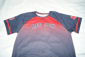 nike boston red sox shirt herren 3XL navy Raglanärmel Dri-Fit Tee sportlicher Schnitt - Bild 1 von 11