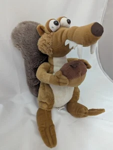 Ice Age 4 Shivering Scrat Squirrel Soft Plush Toy 2011 continental drift - Picture 1 of 6