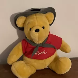 Vintage Winnie Puuh Plüsch Disneyland Disney World Pfadfinder Ranger Plüsch - Bild 1 von 5