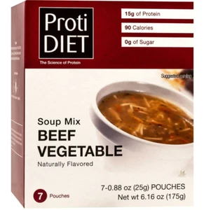 Proti Diet Beef Vegetable Soup - For Weight Loss - Hunger Control - Picture 1 of 3