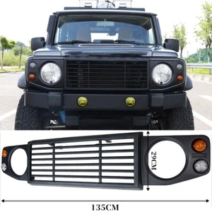 Front Grille fits for Suzuki Jimny 5-Doors 2018-2025 upgrate to Defender Look - Picture 1 of 6