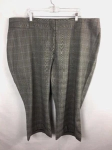 Lane Bryant Women's Plaid Capri Pants Size 26 Brown B13*B - Picture 1 of 5