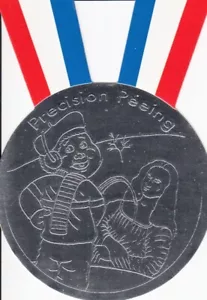 CUBO DE BASURA NIÑOS SERIE 1 2014 TOPPS MEDALLA DE PLATA INSERTAR TARJETA 8 DE 10 - Imagen 1 de 2