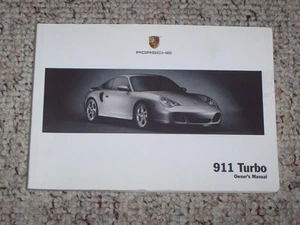 2005 Porsche 911 Turbo Owner User Manual Coupe Cabriolet Convertible S 3.6L 996 - Bild 1 von 1