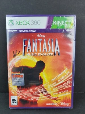 Disney Fantasia Music Evolved - Xbox 360 Kinect - Brand New Factory Sealed Game - Image 1 of 4
