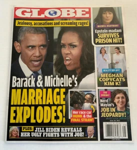 Globe Magazine Barack And Michelle Obama Marriage Explodes - June 20, 2022 - Bild 1 von 2