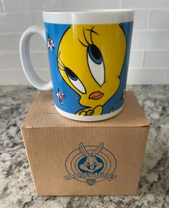 Looney Tunes Tweety Bird Sylvester Coffee Mug New in Box - Picture 1 of 9