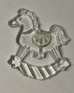 Casa delle Principesse 24% Piombo Cristallo Ornamento Cavallo a Dondolo - Foto 1 di 4