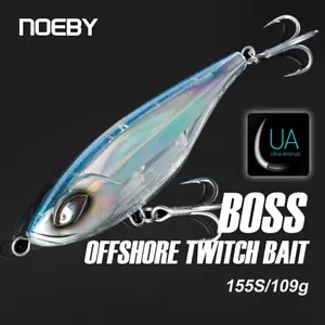 Señuelo de pesca con lápiz de hundimiento NOEBY 155 mm 109 g cebo de fundición de contracción en alta mar - Imagen 1 de 14