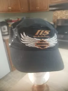 NWOT Harley Davidson 115 Years Cap Ladies One Size - Picture 1 of 5