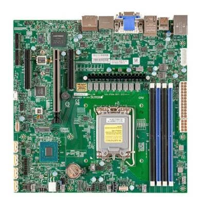 SuperMicro X13SAZ-F Motherboard Micro ATX, Alder Lake-S, R680E, LGA1700 - Image 1 of 4