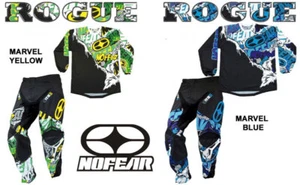 PANTALON / MAILLOT NO FEAR ROGUE MARVEL SX MX  MOTOCROSS PANTS 111301SE/112301SE - Picture 1 of 7