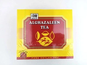 Tè originale Alghazaleen puro Ceylon nero 100 bustine spedizione gratuita شاي الغزالين - Foto 1 di 1