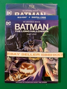 BATMAN:THE LONG HALLOWEEN PART 1 ONE Blu Ray + Digital & Slipcover New Free Ship - Imagen 1 de 1