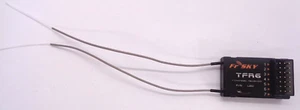 FrSky TFR6 2.4ghz Futaba FASST Compatible Receiver crack on case - Picture 1 of 3