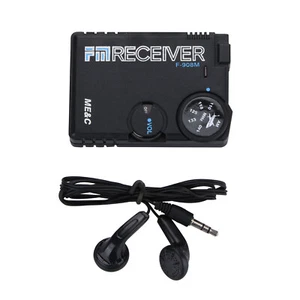 110-140MHZ Air Band Radio Aviation Band AM Receiver Airport Ground Headset Kit - Afbeelding 1 van 11