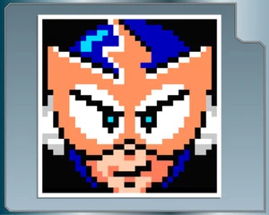 ELEC MAN Mugshot Sprite from MEGA MAN Vinyl Decal #1 Car Truck Laptop Sticker - Picture 1 of 1