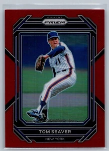 2023 Panini Prizm #257 Tom Seaver /199 Red Prizm - Picture 1 of 2