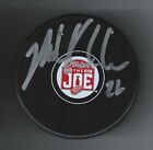 Mike Knuble Signed Detroit Red Wings Joe Louis Arena Jla Final Season Puck