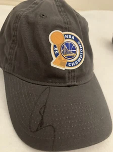 Golden State Warrior hat NBA basketball 5X champion Autographed By Steph Curry - Picture 1 of 10