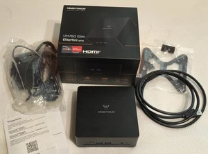 MINISFORUM UM760 SLIM, AMD Ryzen 5 7640HS,Radeon 760M,16 Go DDR5 5600 RAM,1 To SSD - Photo 1/16